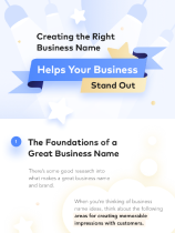 Creating the Right Business Name Helps Your Business...