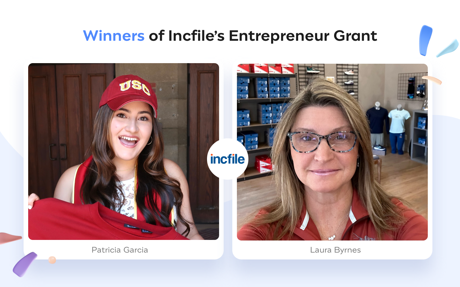 Incfile Small Business Entrepreneur Grant Winners — Fall 2022