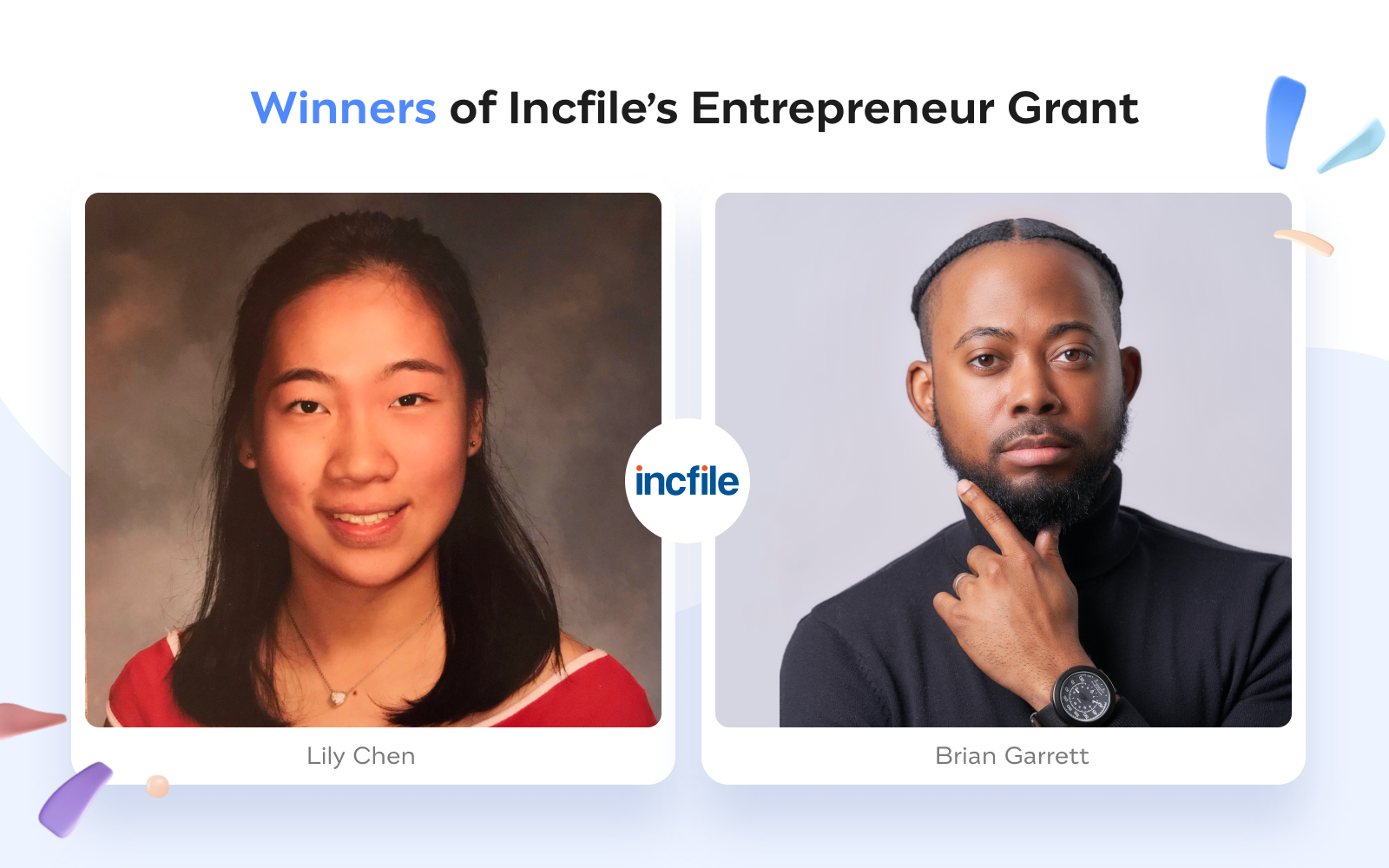 Incfile Small Business Entrepreneur Grant Winners — December 2022